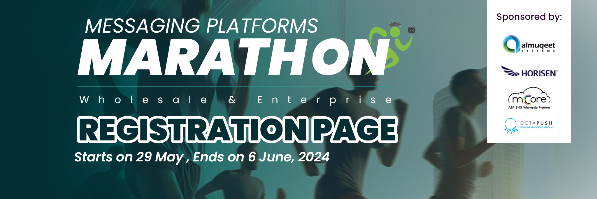 Messaging platform marathon MoreThan160