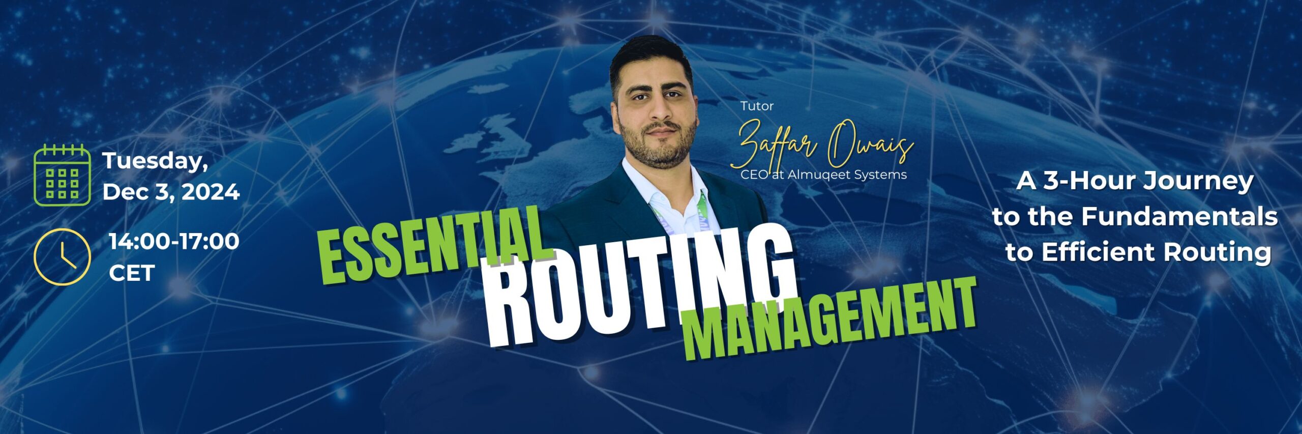 Routing Management Zaffar Owais CEO Almuqeet